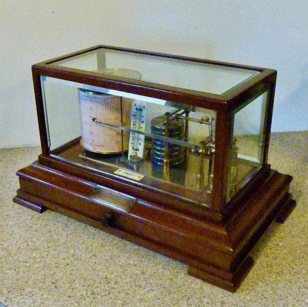 IRISH BAROGRAPH IN FULL WORKING ORDER