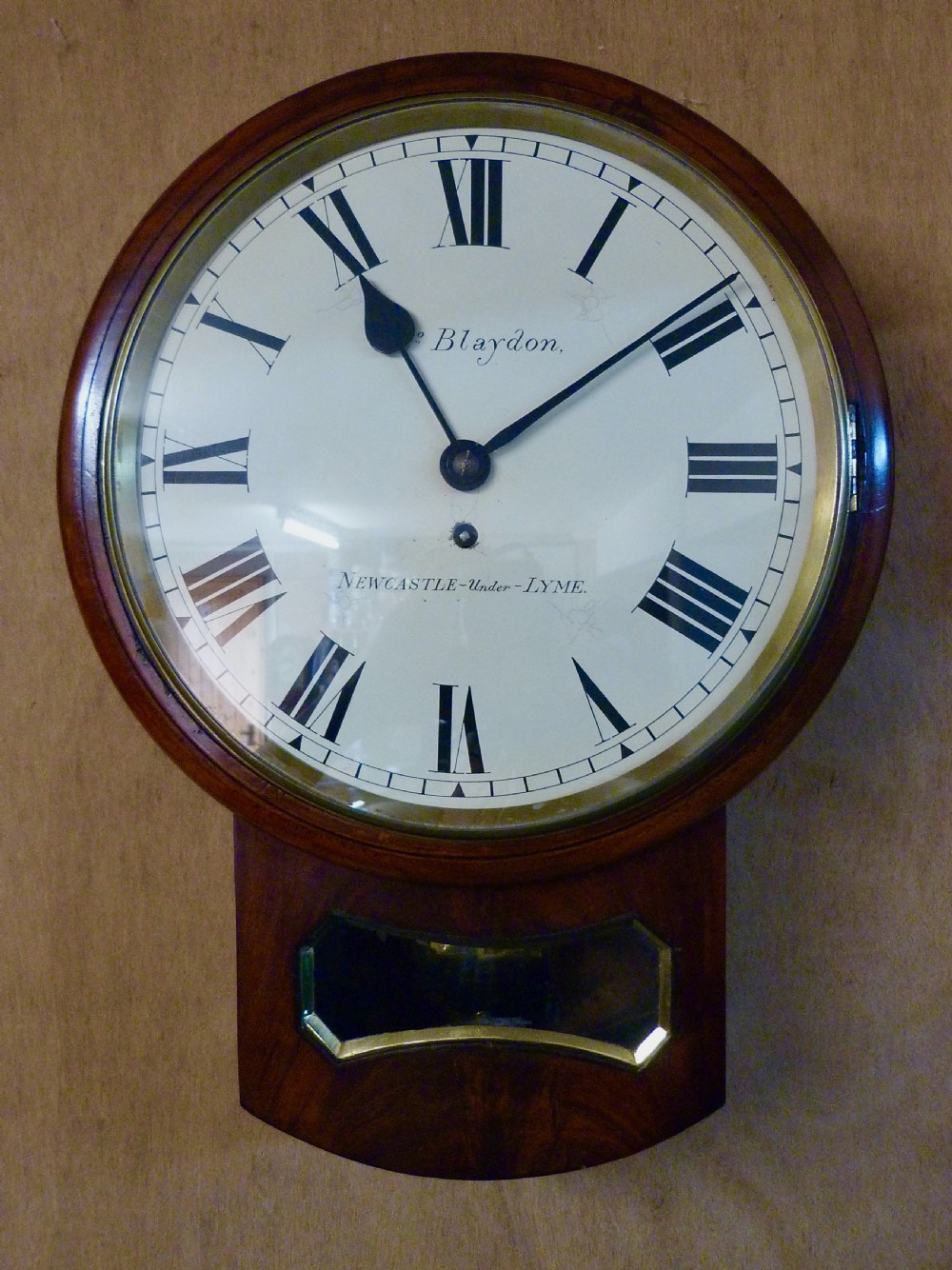VICTORIAN DROP-DIAL WALL CLOCK