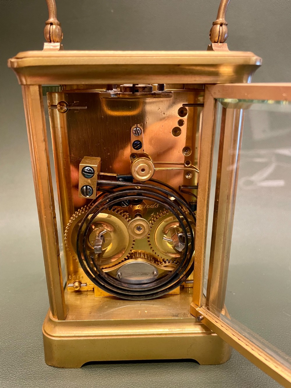Leroy Et Fils – Rare And Unusual Repeating Carriage Clock With Patented Bottom Wind View VI