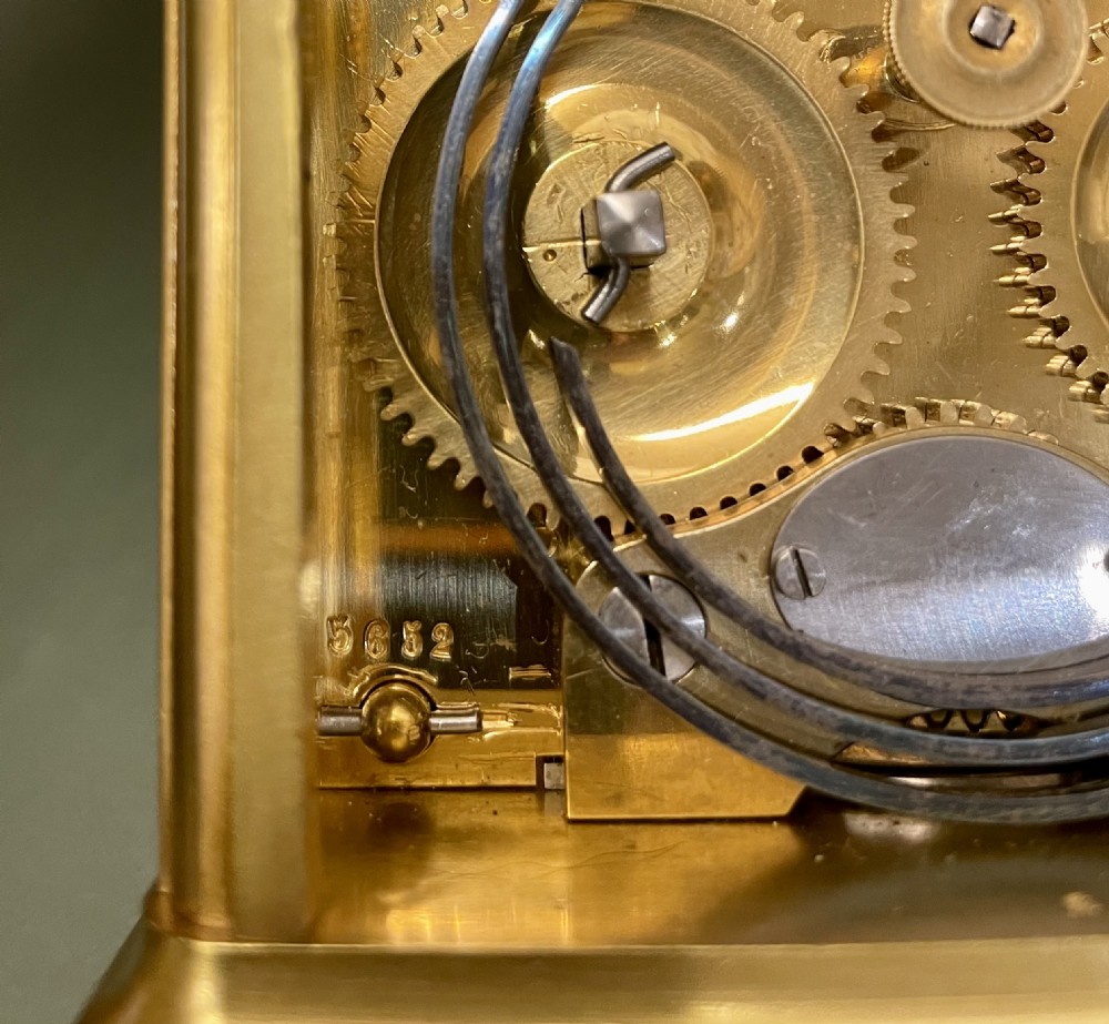 Leroy Et Fils – Rare And Unusual Repeating Carriage Clock With Patented Bottom Wind View VII