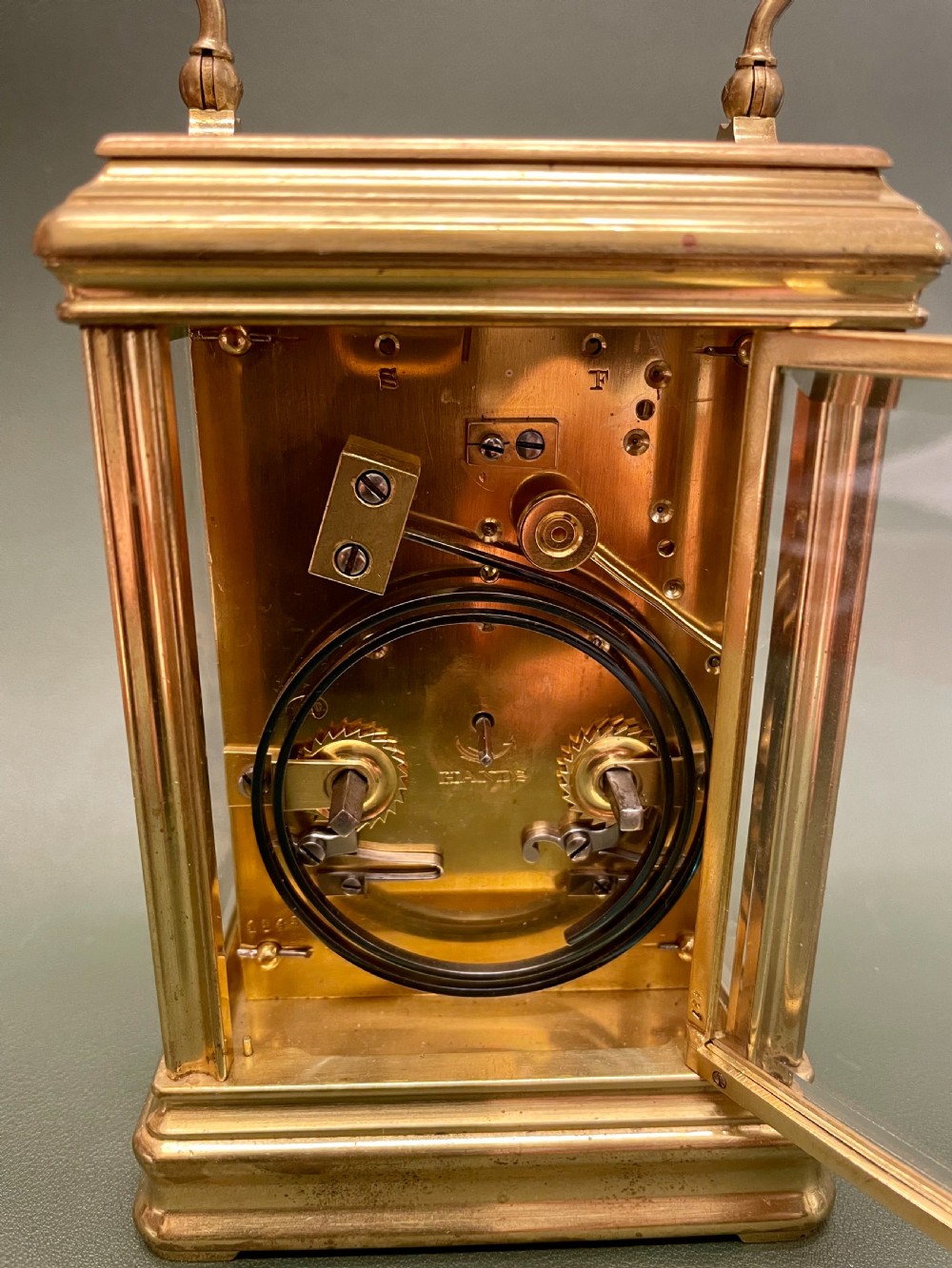 Alfred Drocourt: A Good Repeating Carriage Clock View V
