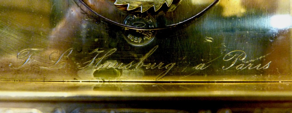 A SUPERB GIANT FRENCH CARRIAGE CLOCK View IX