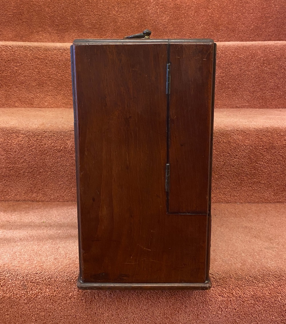 A superb 19th century Mahogany APOTHECARY BOX complete with contents View XIV
