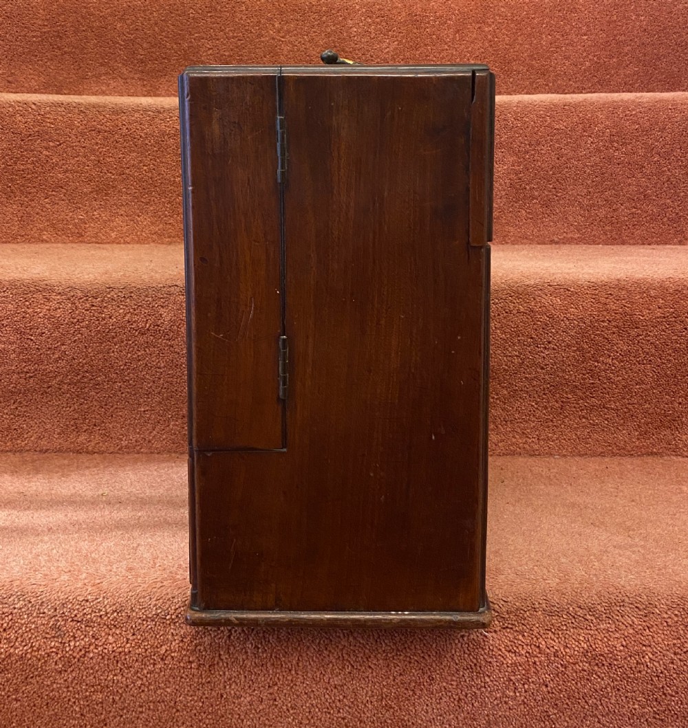 A superb 19th century Mahogany APOTHECARY BOX complete with contents View XV