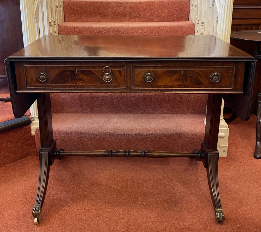 Late 19th century mahogany SOFA TABLE