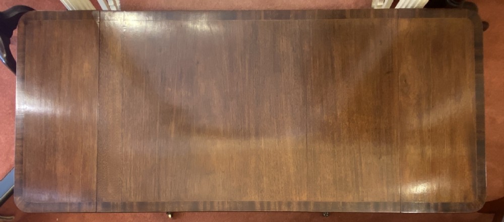 Late 19th century mahogany SOFA TABLE View VIII