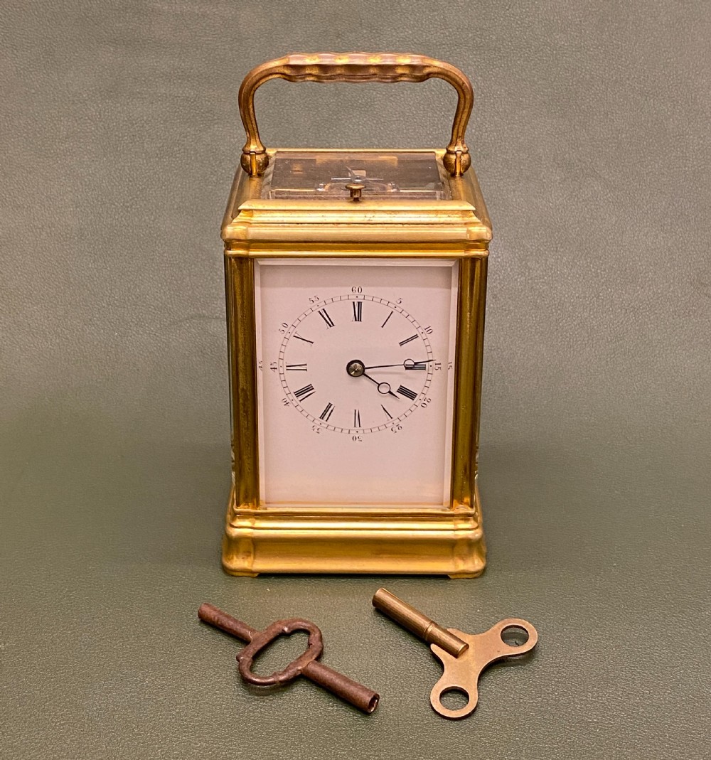 Gorge cased French repeating Carriage Clock (1860-65) Payne & Co, London