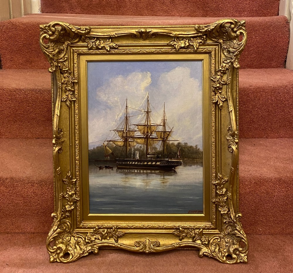 Framed Oil painting on Canvas - 