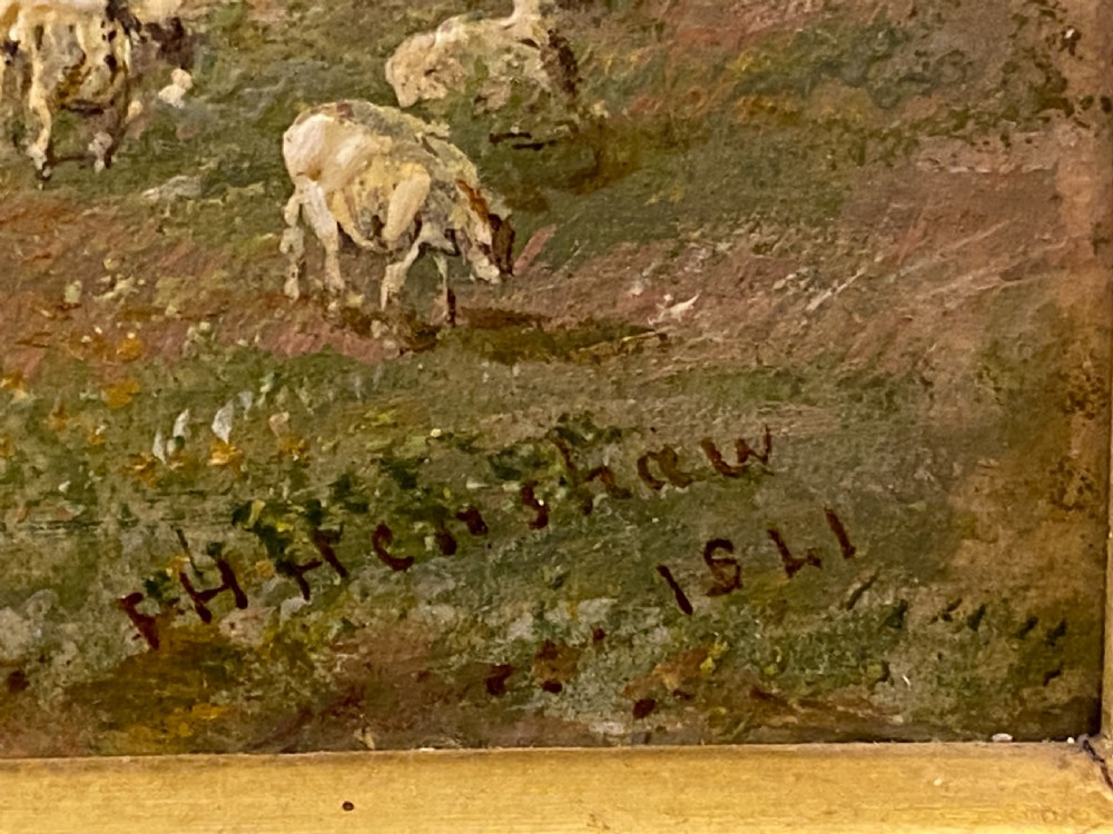 Frederick H. Henshaw - Oil painting on canvas - 
