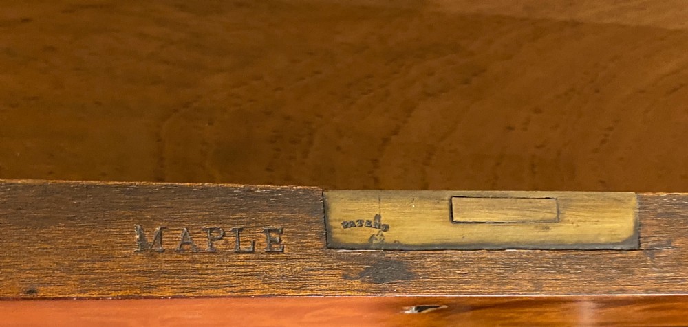 19th century Solid mahogany 