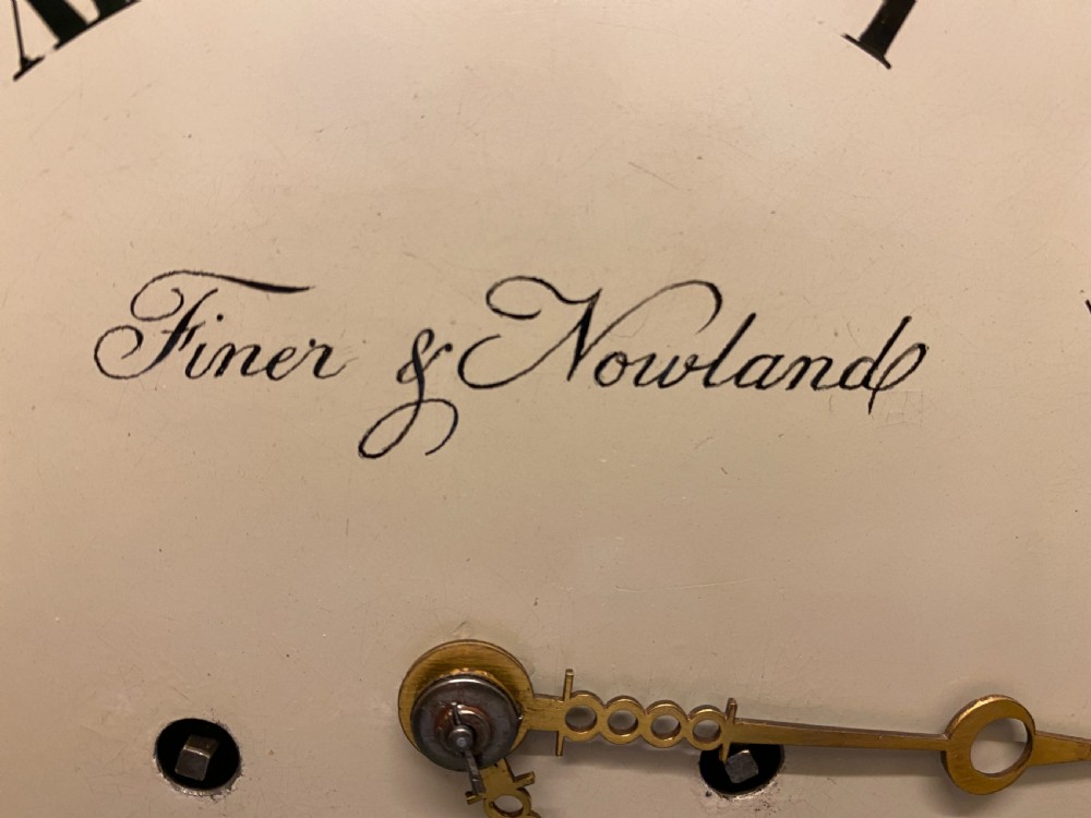 Regency period Bracket Clock by Finer & Nowland, High Holborn, London View III
