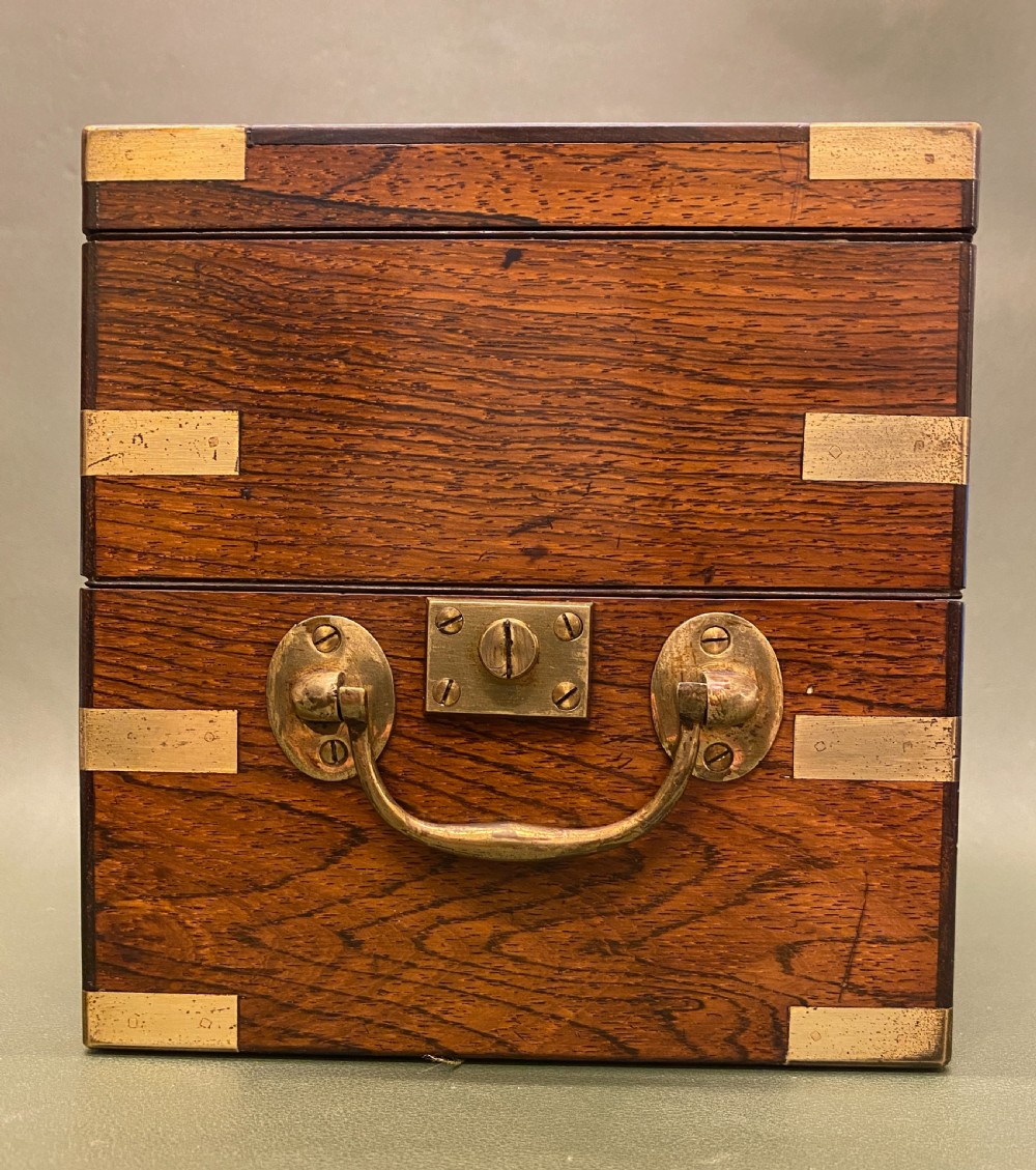 19th century Rosewood cased 54-hour Marine Chronometer, by John Campbell, Liverpool View V