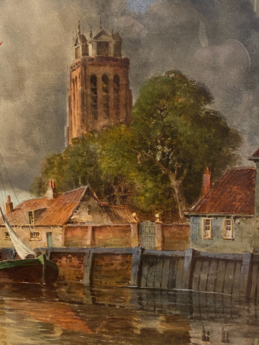 Hermanus Koekkoek II (1836-1909) - Framed Watercolour 