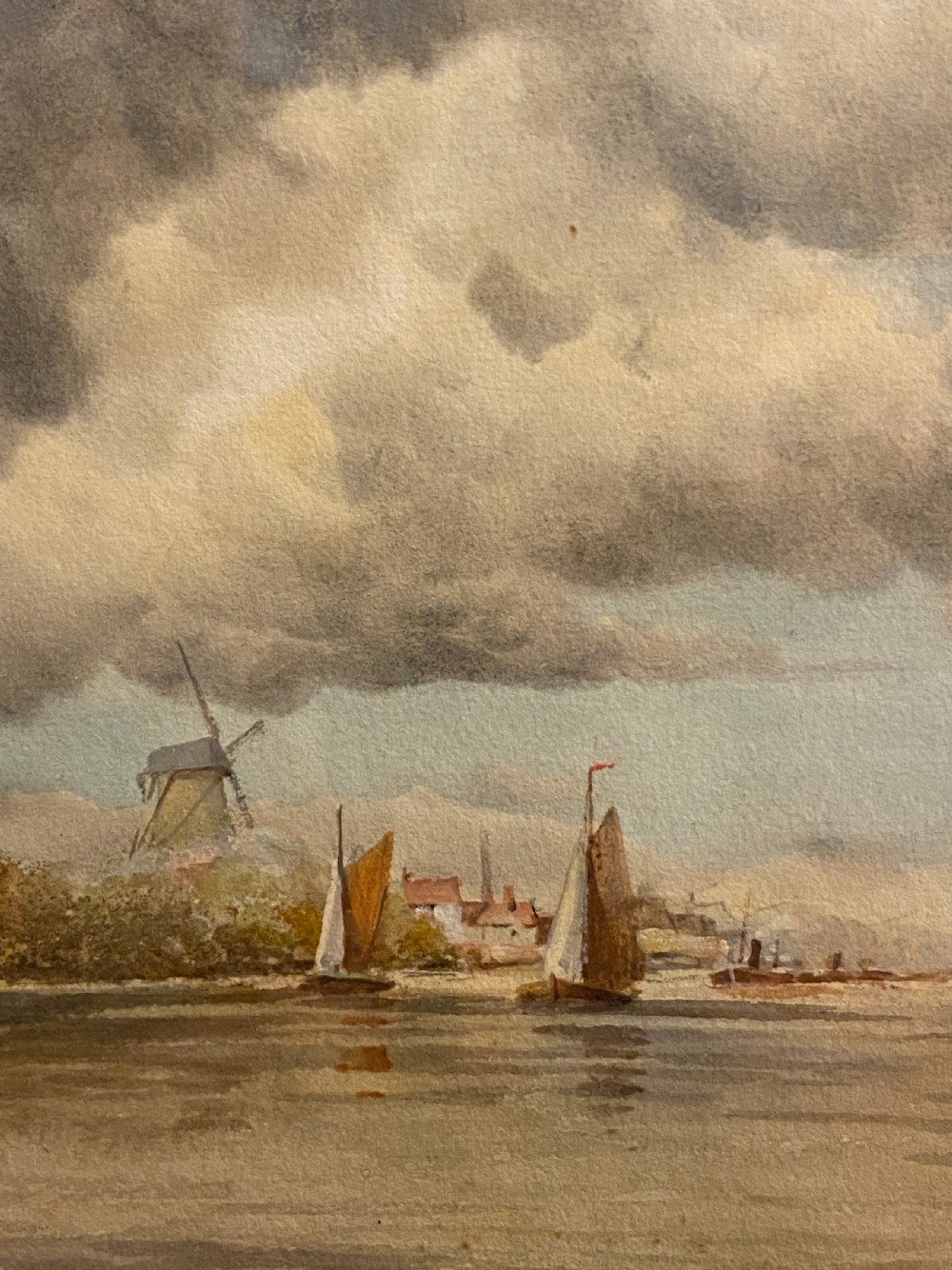 Hermanus Koekkoek II (1836-1909) - Framed Watercolour 
