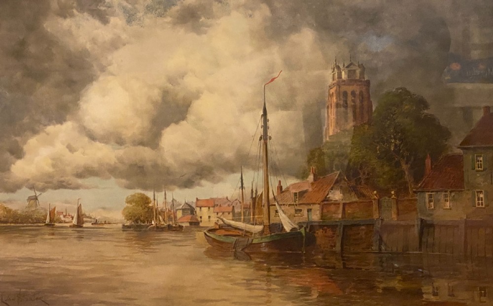 Hermanus Koekkoek II (1836-1909) - Framed Watercolour 