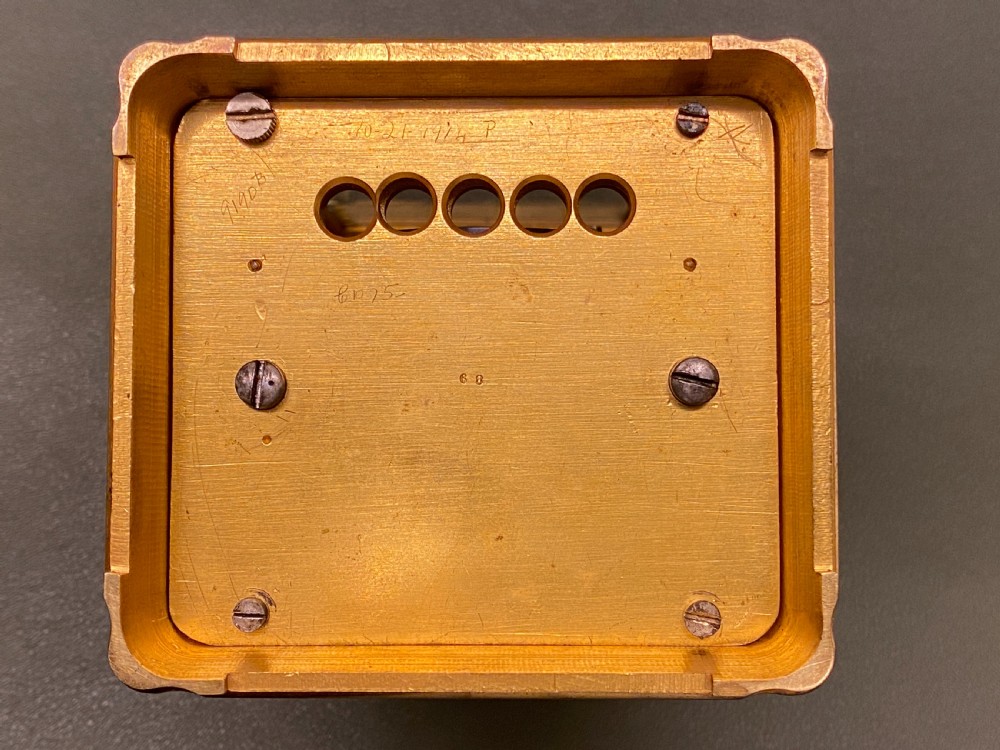 Engraved ‘Gorge’ cased striking French Carriage Clock, by Soldano View XII
