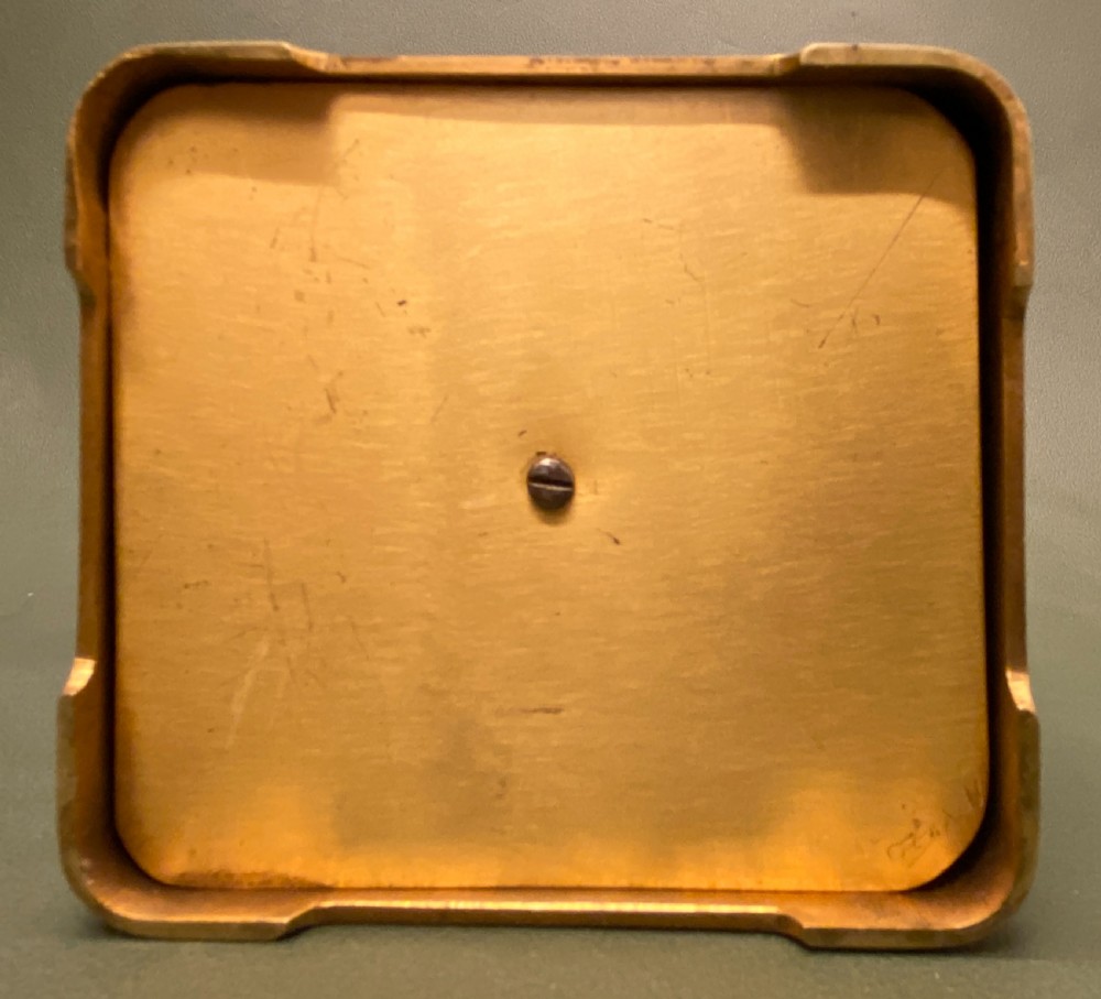 Late 19th century French ‘strike-repeating’ brass Carriage clock by Alfred Drocourt View XII
