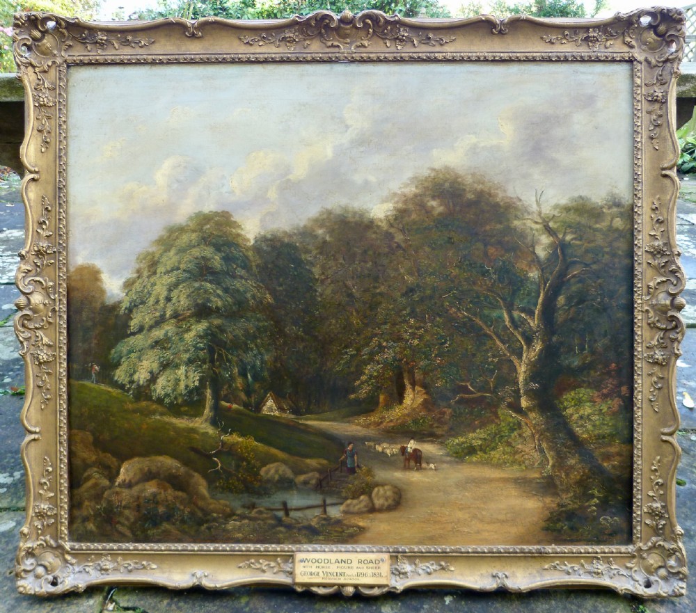 NORWICH SCHOOL LANDSCAPE OIL PAINTING View II