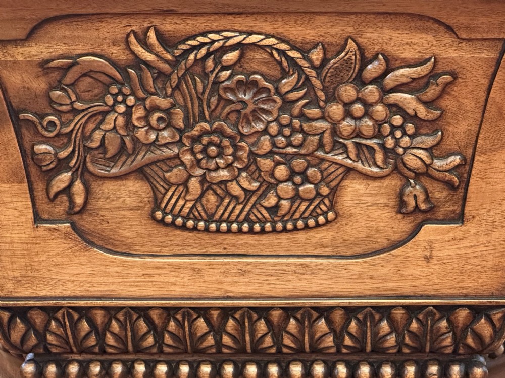 Fine 19th Century Quality Mahogany Wine Cooler / Cellarette View III