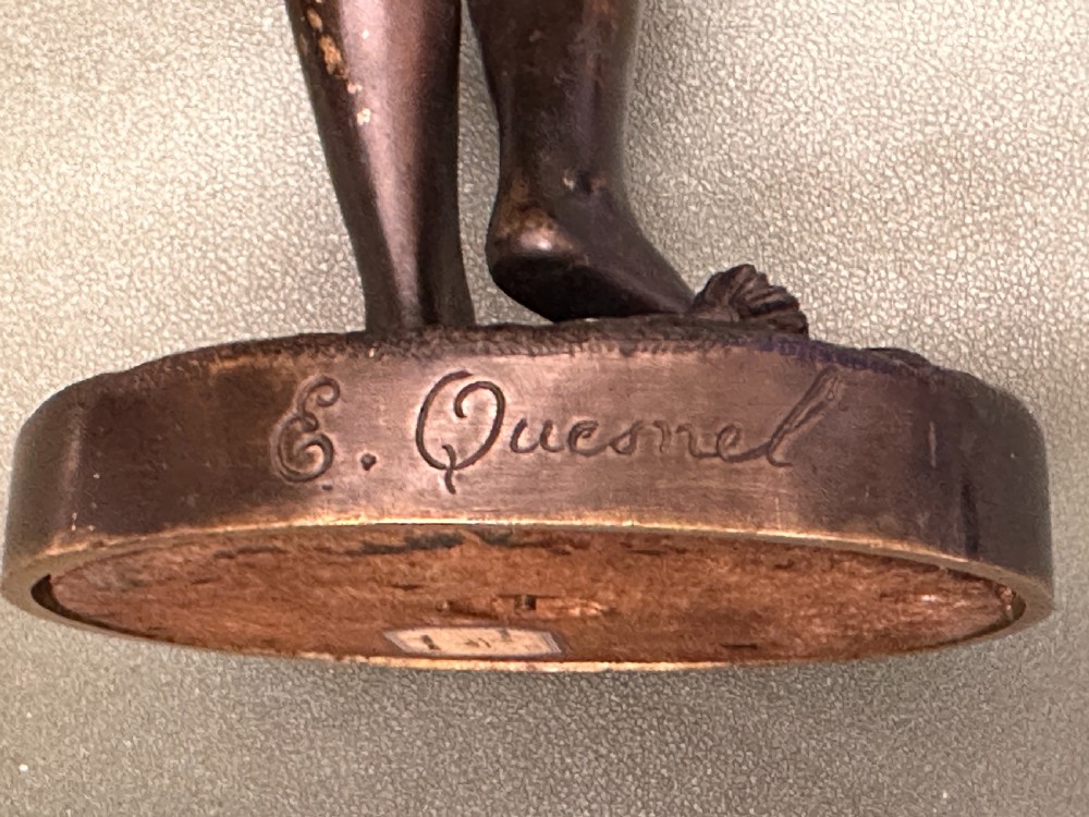 Pair of Bronze female nudes, Signed Charles Cumberworth (1811-1852) View XV
