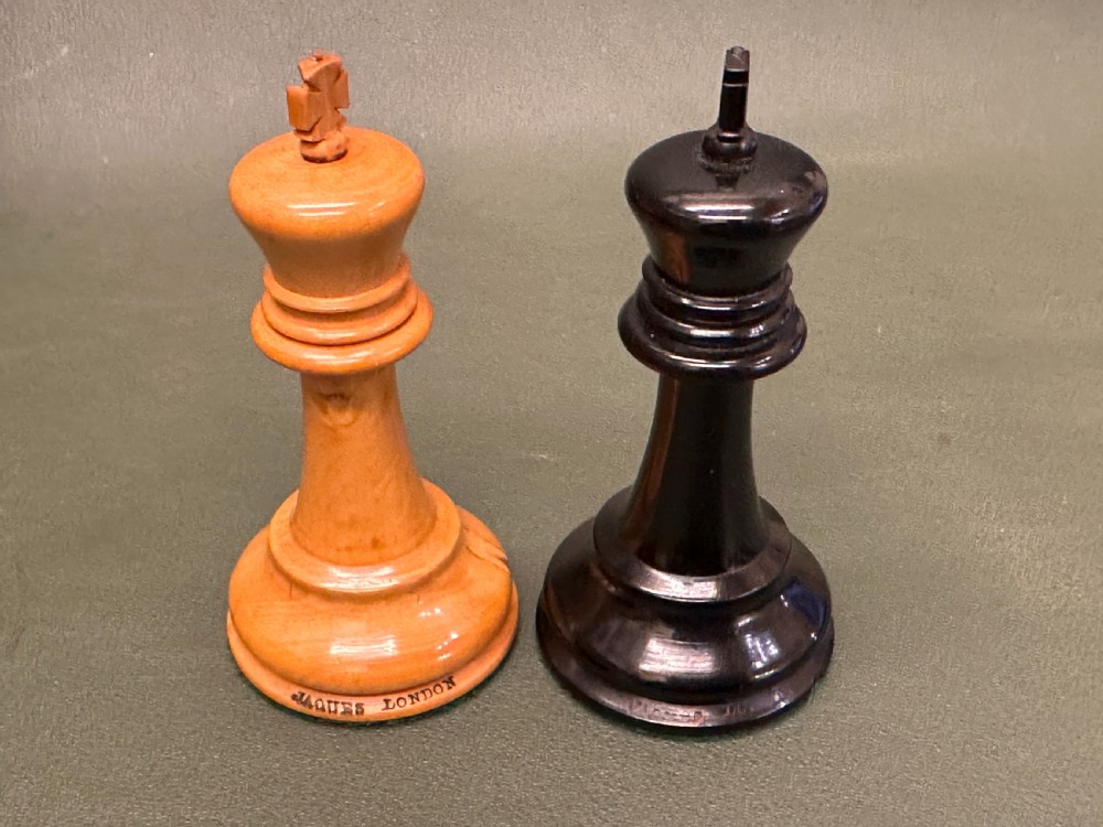 Good quality boxed weighted STAUNTON Chess Set View XIV