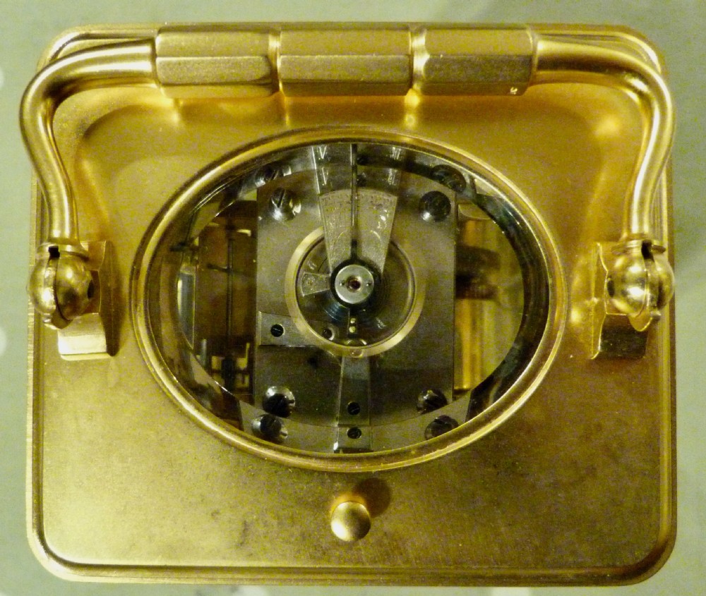 A FINE FRENCH CARRIAGE CLOCK BY JACOT View V