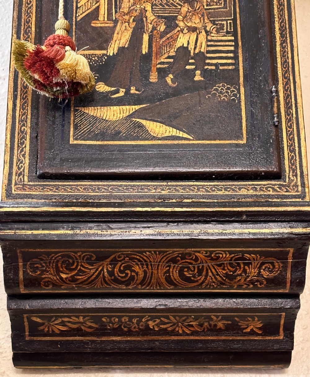 A fine quality 18th century TAVERN CLOCK by John Simpson, Reading. View XIII