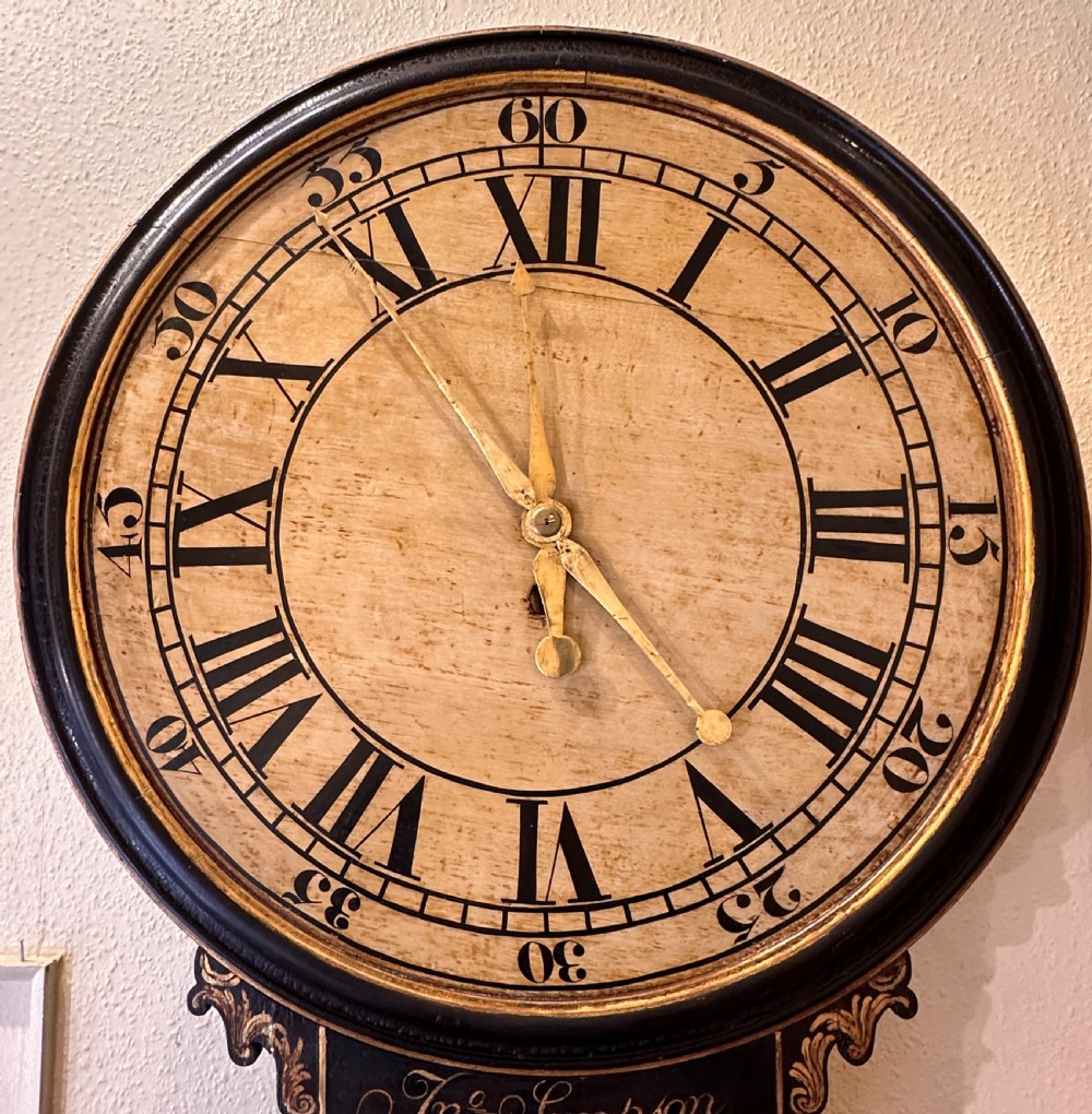 A fine quality 18th century TAVERN CLOCK by John Simpson, Reading. View XV