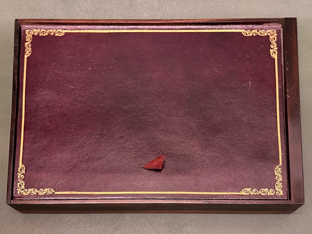 A good coromandel-wood Lady's silver Dressing Case and contents, Hallmarked 1858 View XIV
