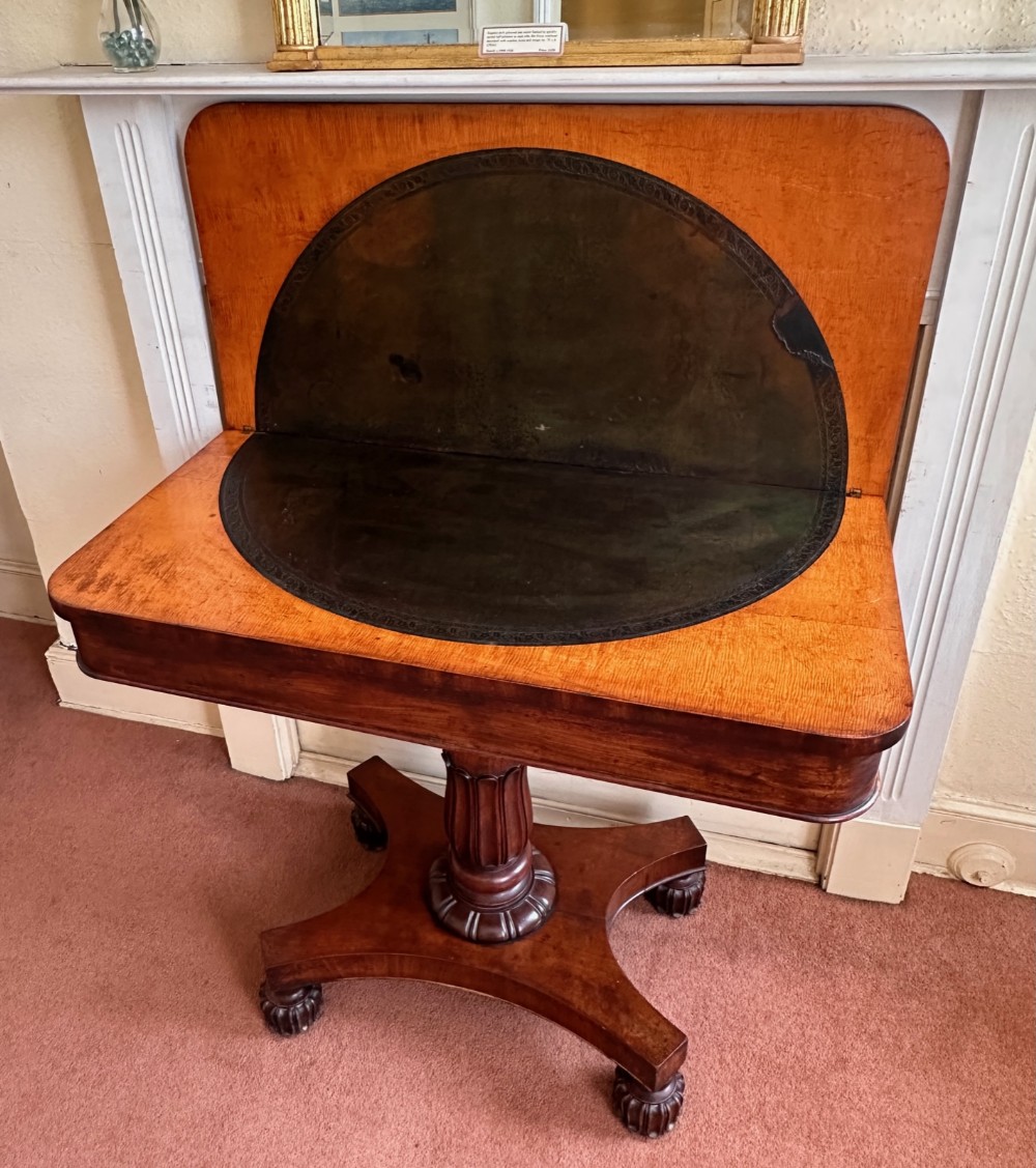 A good 19th century mahogany folding Card Table