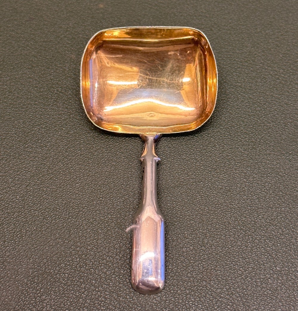 Silver Caddy Spoon by Joseph Taylor, Birmingham 1816