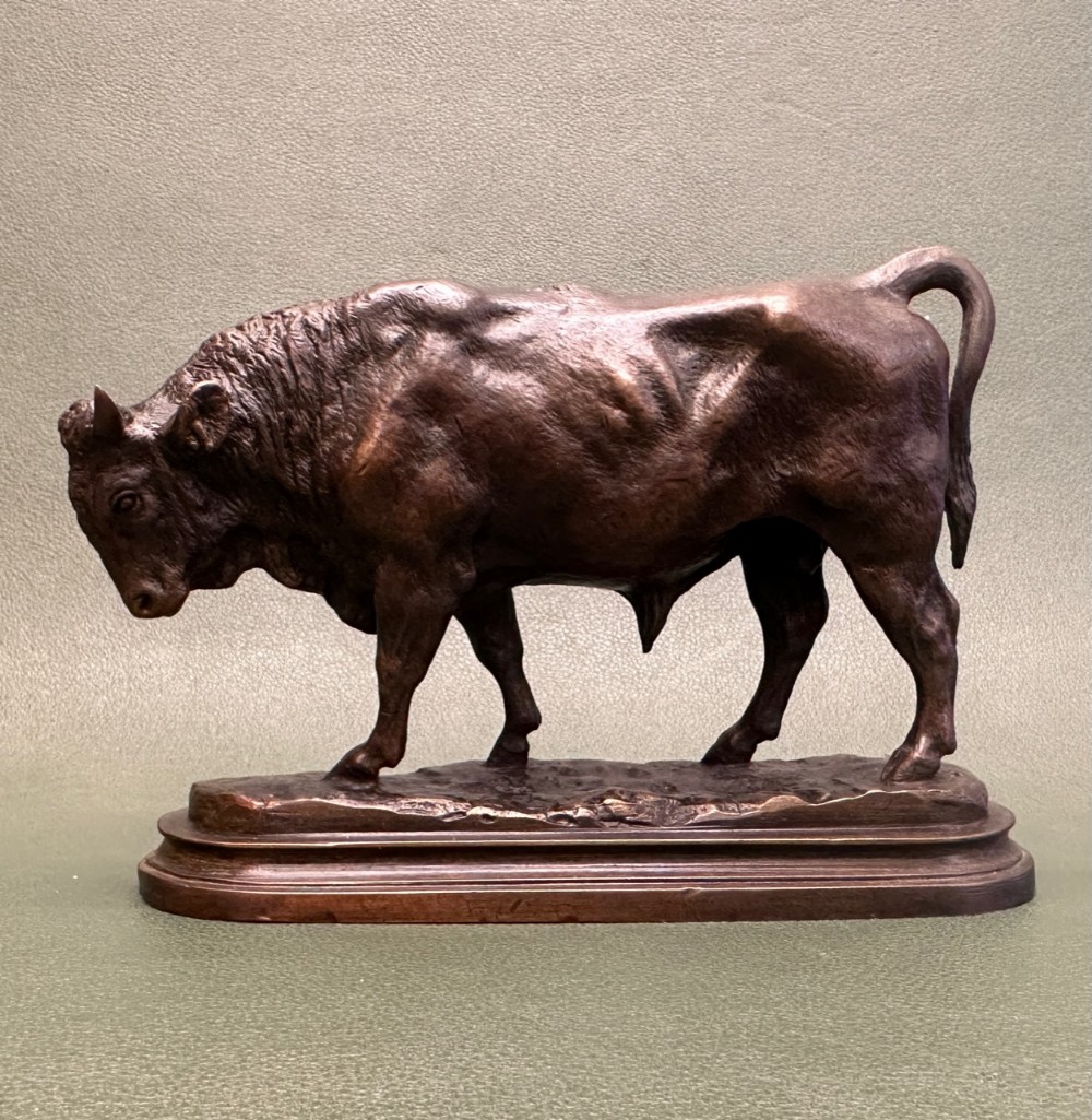 Fine French Bronze Bull signed by Rosa Bonheur (1822-1899)