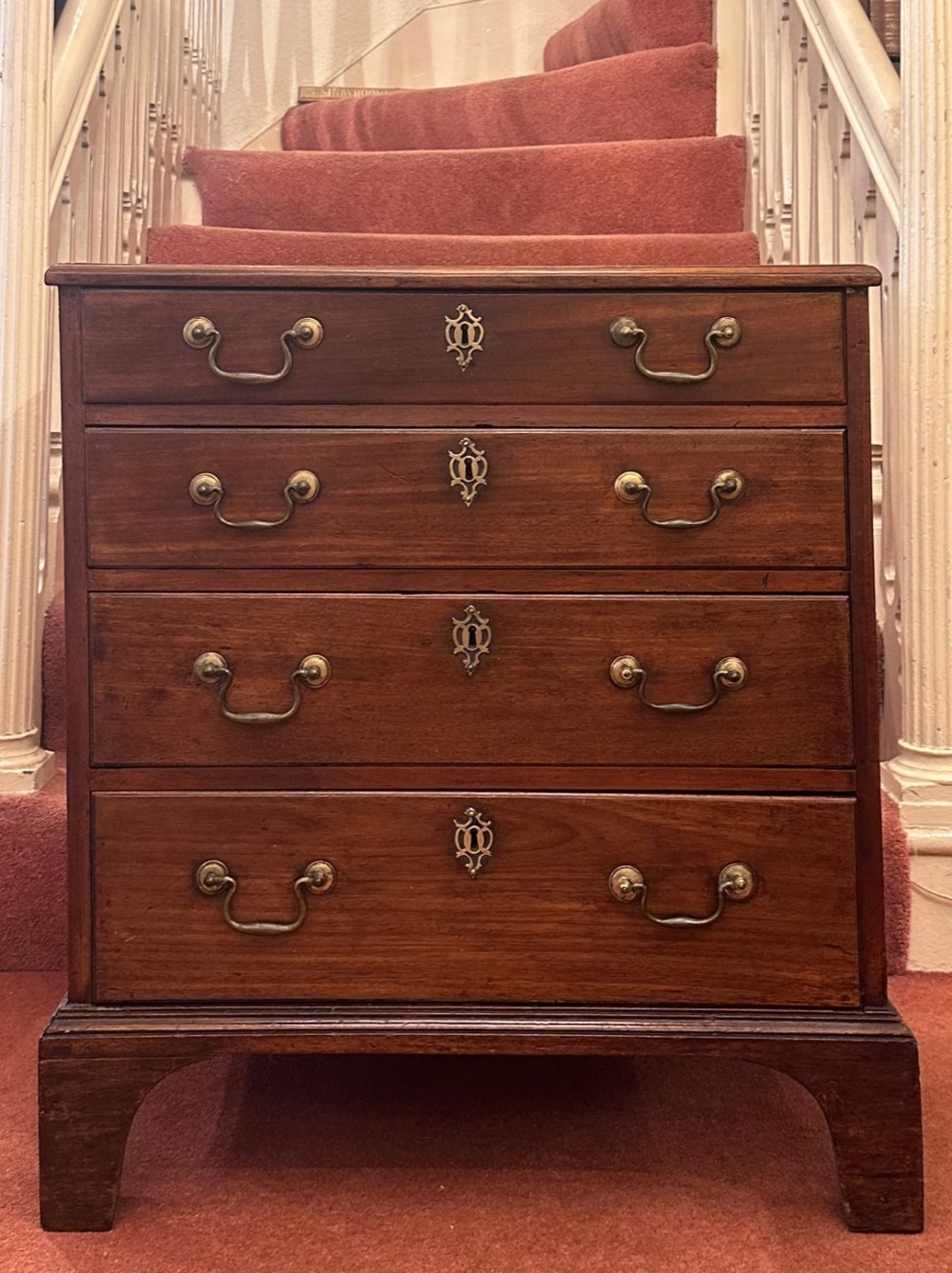 Late 18th century mahogany Chest-of-Drawers (width 75.5 cm)