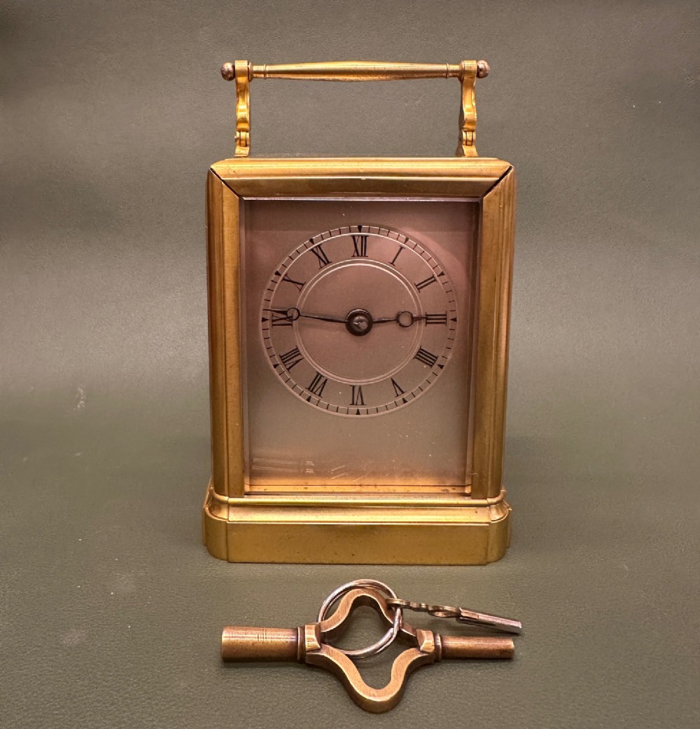 Early French Carriage Clock by LeRoy et Fils, Paris. c.1855