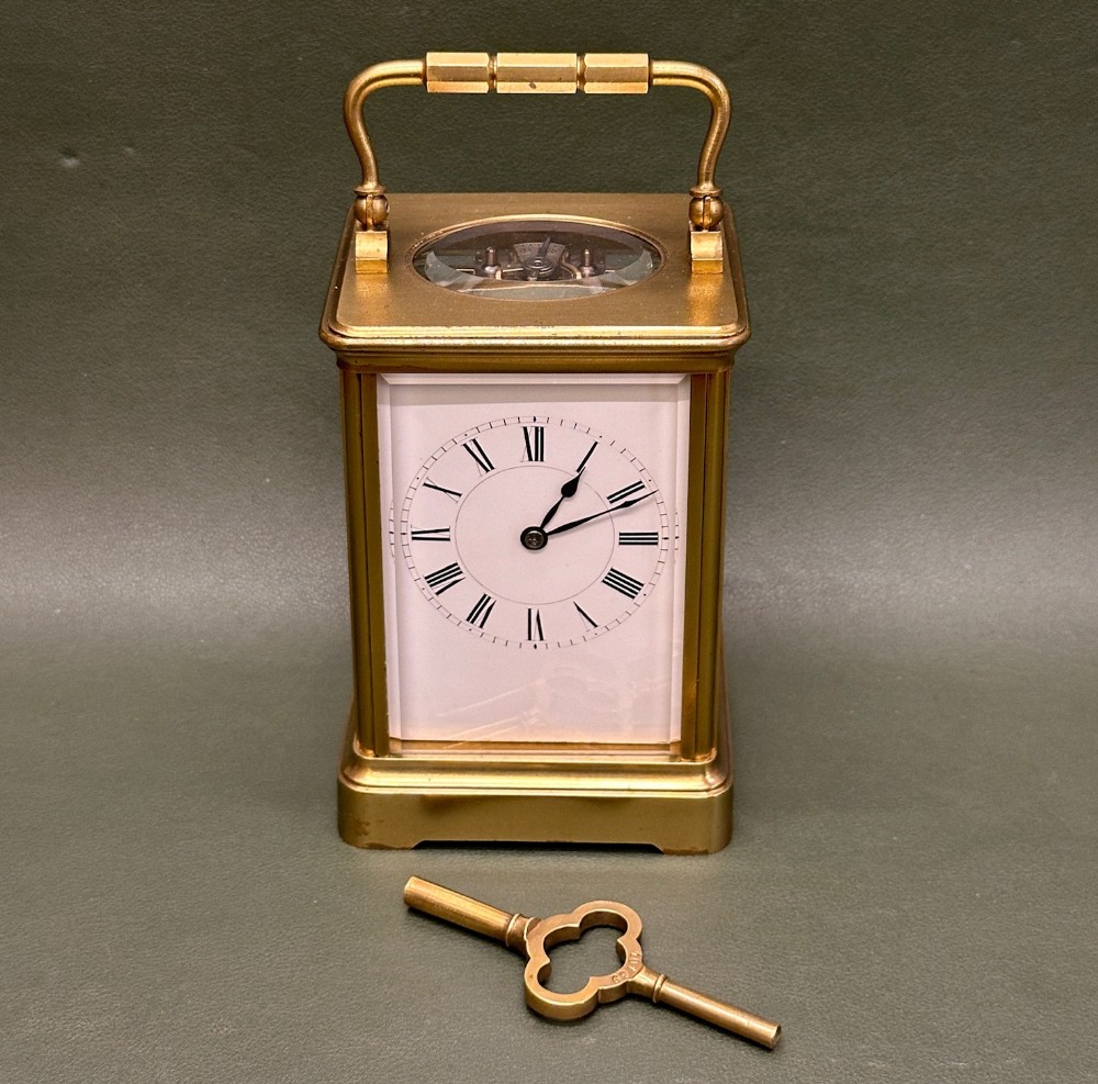 Late 19th century French Carriage Clock Timepiece - Henri Jacot
