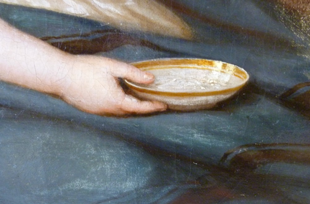 SWEDISH OIL PAINTING: 