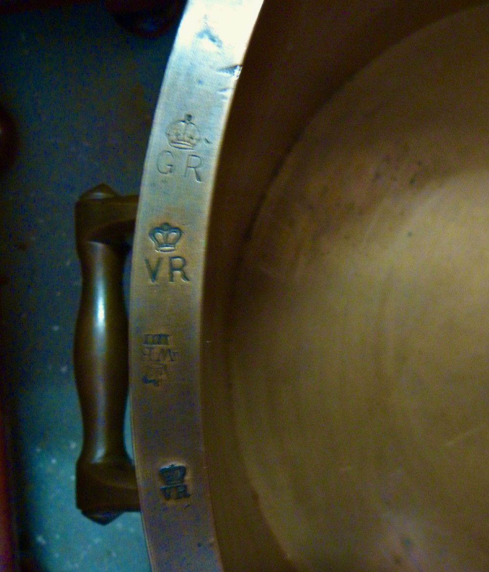 RARE WILLIAM IV BRONZE BUSHEL MEASURE View IV