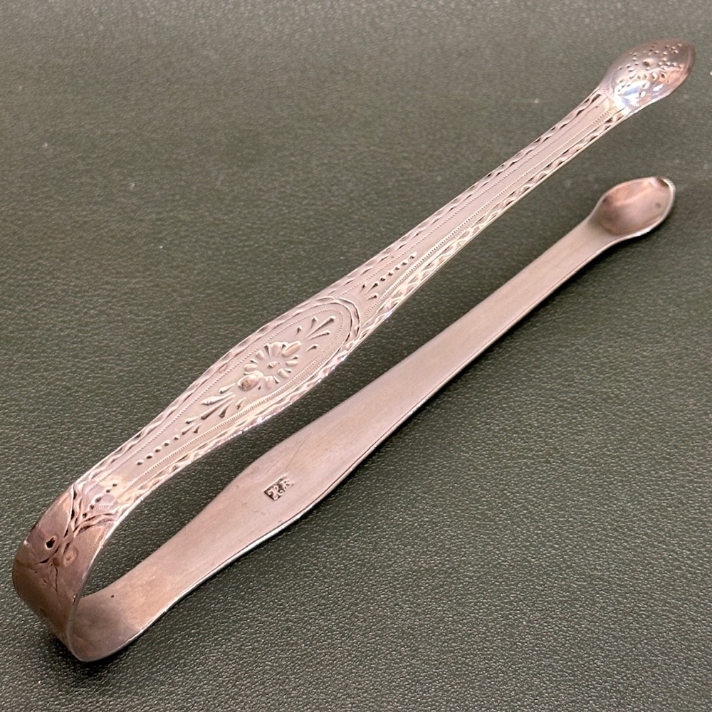 George III Silver Sugar Tongs. London 1770, Hester Bateman