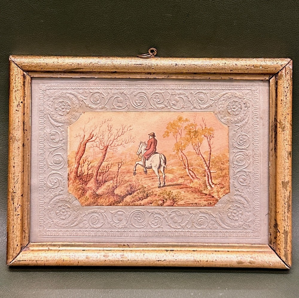 Framed Watercolour Painting, signed & dated - 