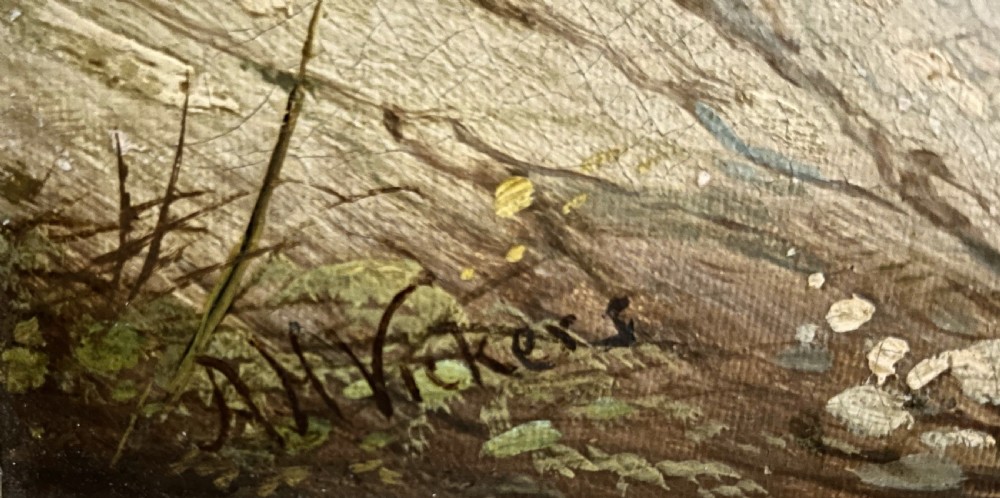 ALFRED VICKERS: LANDSCAPE OIL ON CANVAS View III