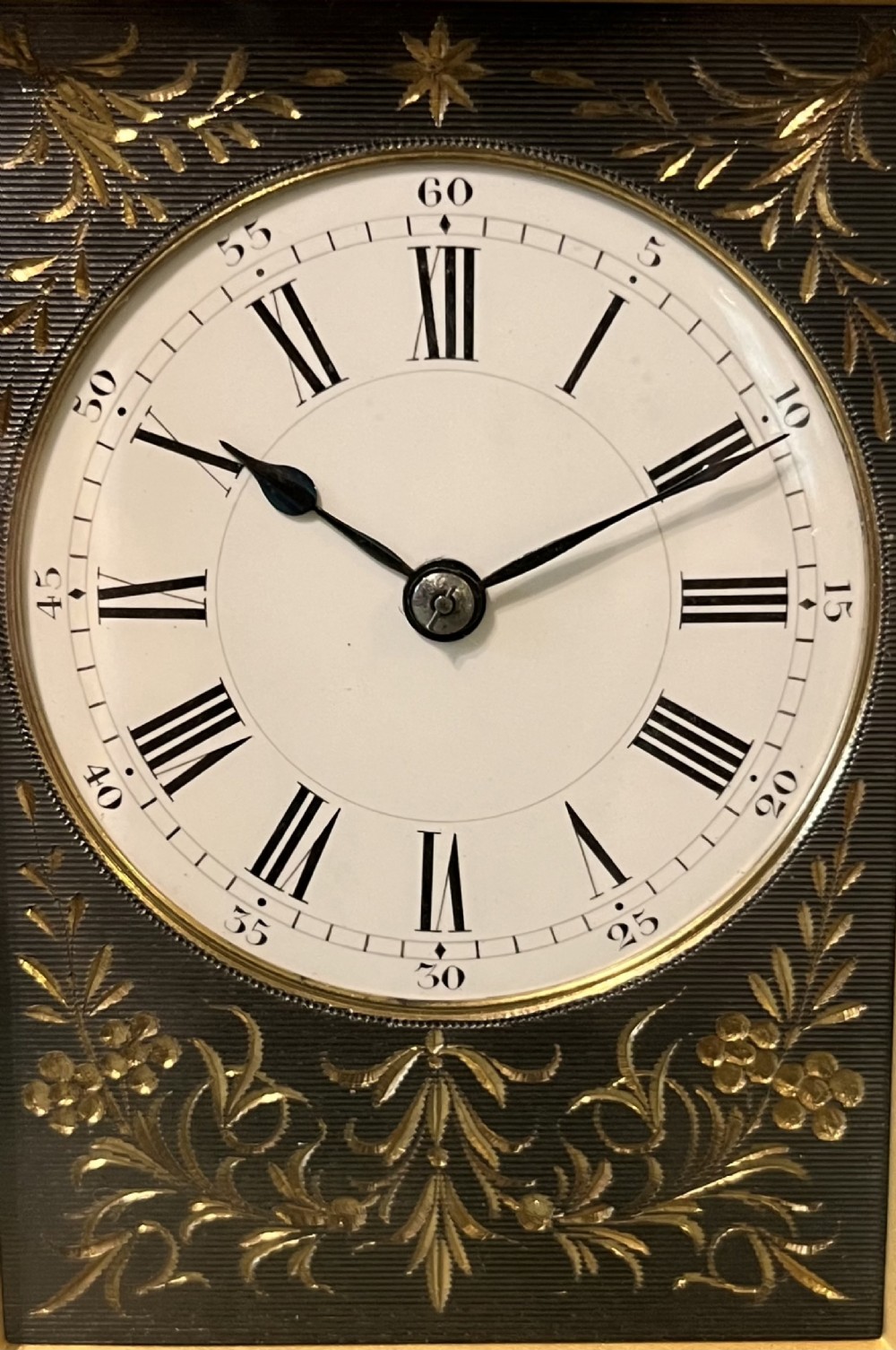 FINE FRENCH CARRIAGE CLOCK BY JACOT View IV