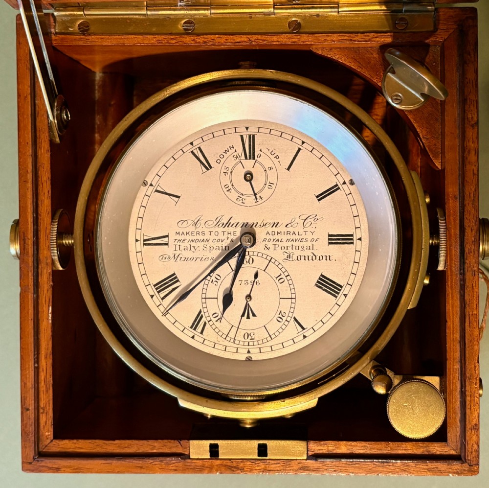 A FINE FULLY WORKING MARINE CHRONOMETER View III