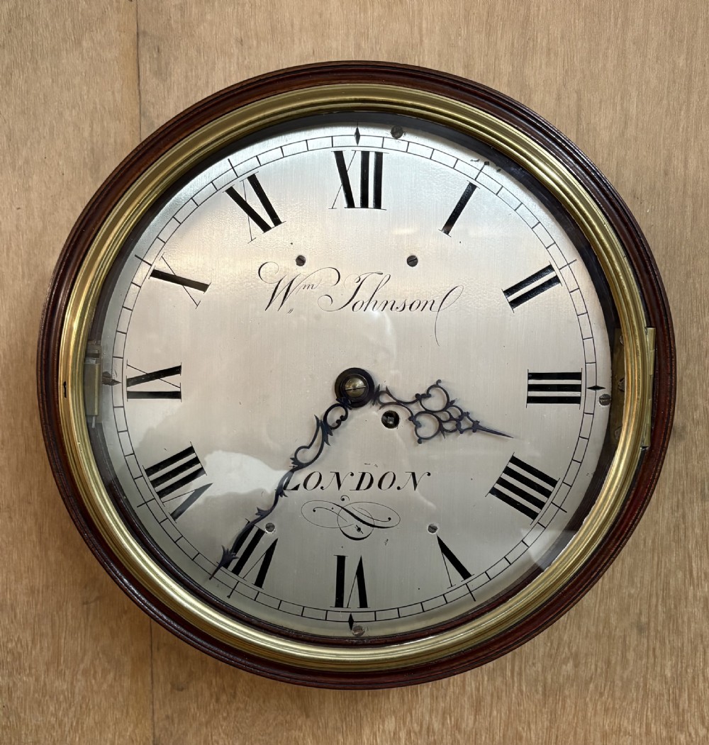 A VERY GOOD VERGE WALL CLOCK