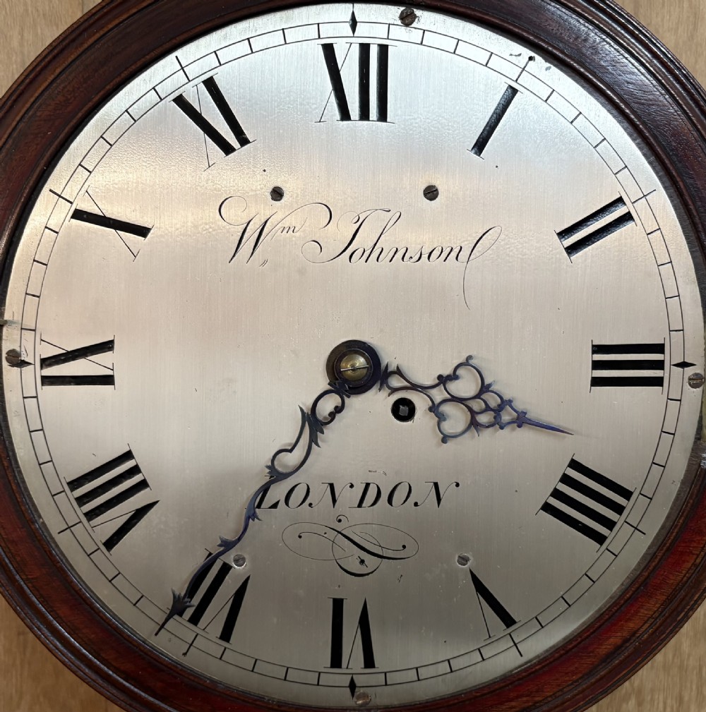 A VERY GOOD VERGE WALL CLOCK View III