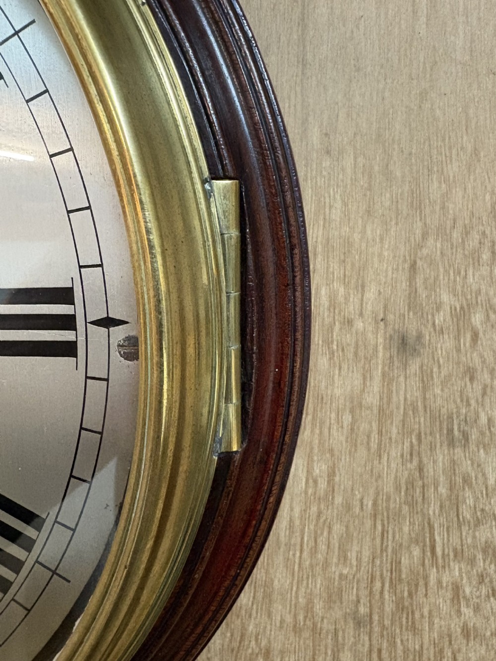 A VERY GOOD VERGE WALL CLOCK View IV
