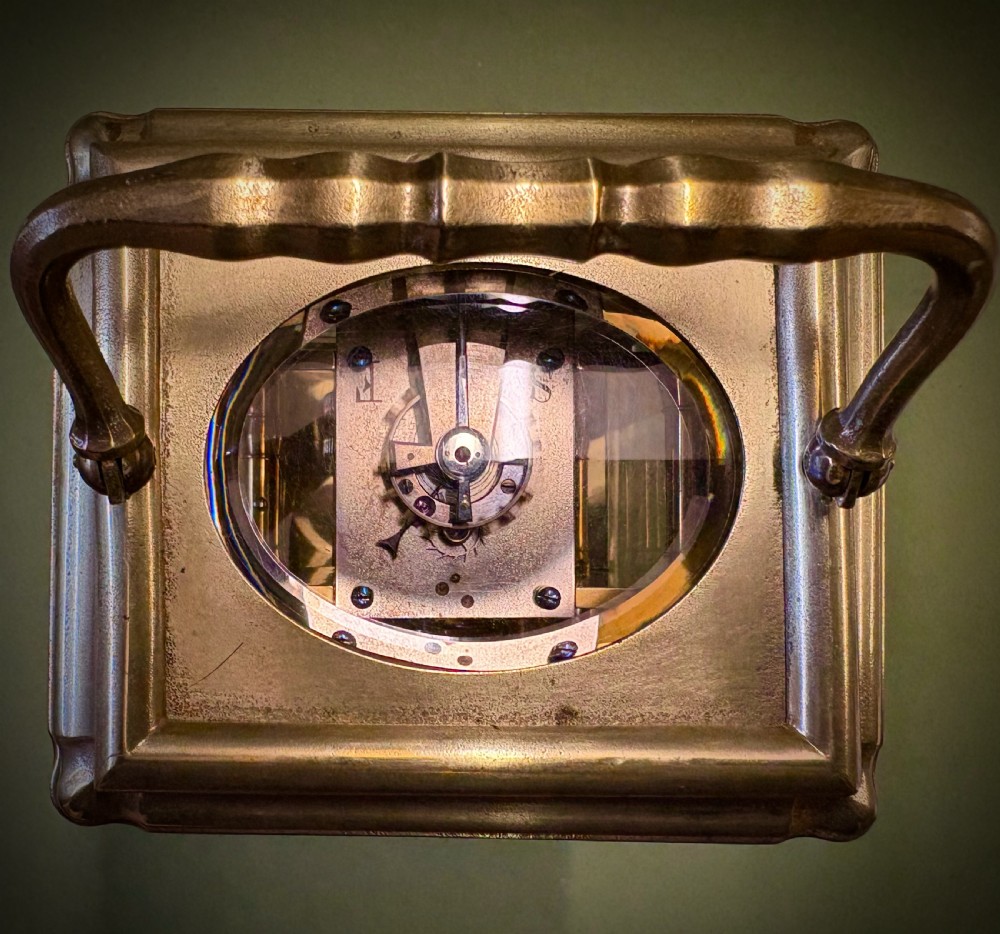 LARGE FRENCH 8-DAY CARRIAGE CLOCK View IV