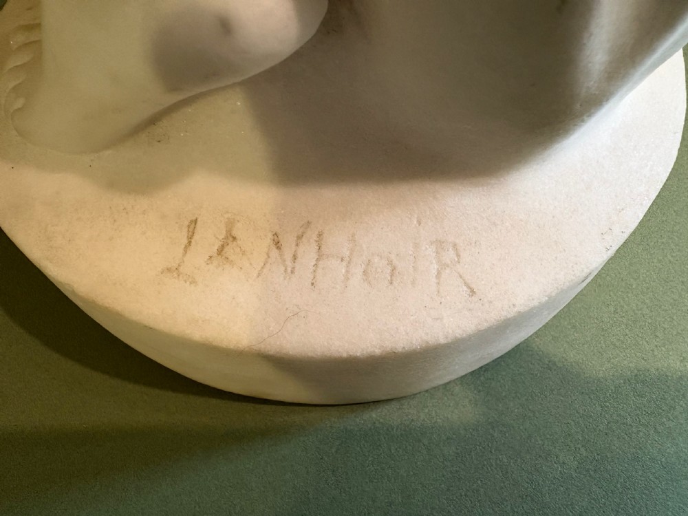 A CHARMING FRENCH MARBLE FIGURE View VII