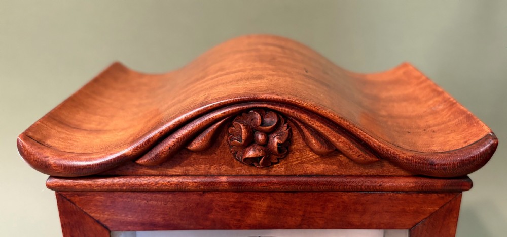 A CHARMING SATINWOOD MANTEL CLOCK View VIII