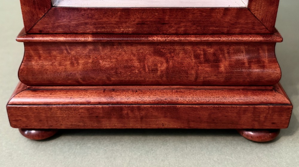 A CHARMING SATINWOOD MANTEL CLOCK View IX