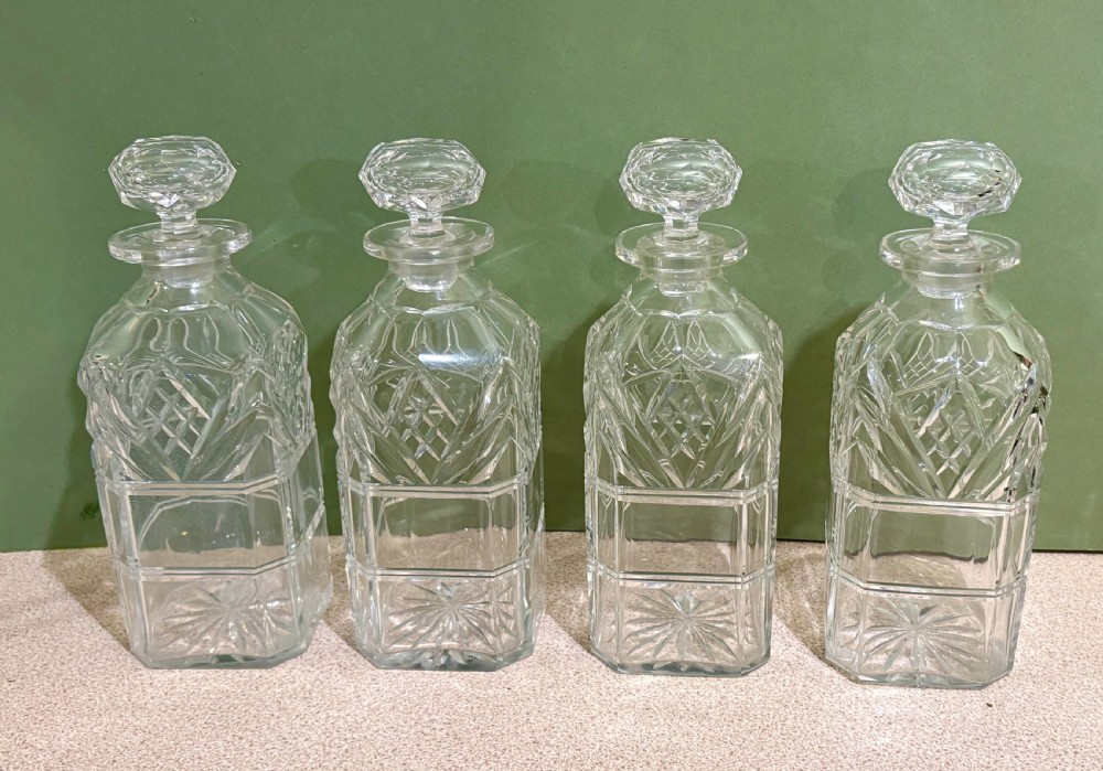 A SUPERB FOUR-DECANTER BOX View V